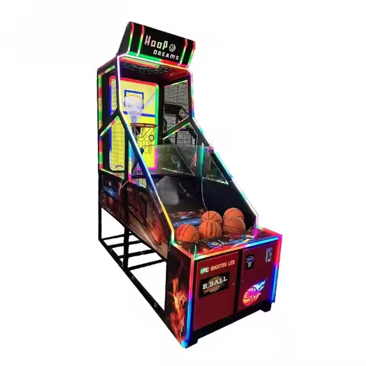 Gaming Console Years - 70インチ クレイジーバスケットボール アーケード エンターテイメント メタル ゲーム機