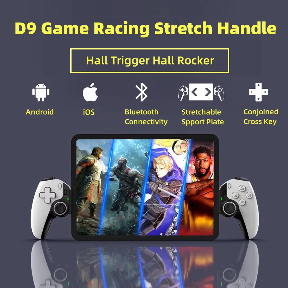 Gaming Console Ipad - D9 タブレットコントローラーワイヤレスハンドルスイッチゲーム用 Bluetooth ストレッチジョイスティック PS3 PS4