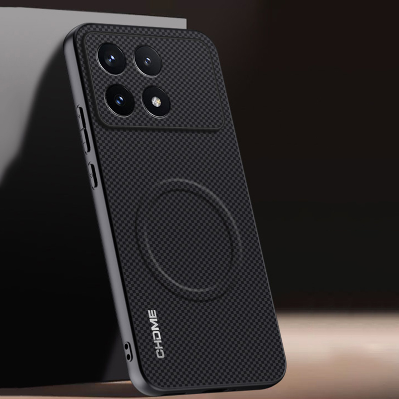 Gaming Console X6 - Xiaomi Poco X6 Pro ケース高級車磁気ホルダー電話ケース PocoX6