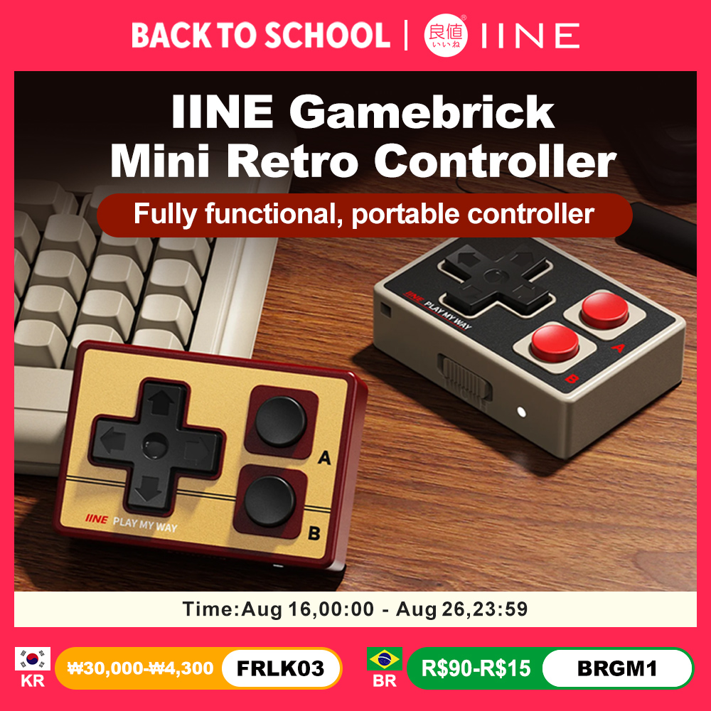 Gaming Console Bluetooth - IINE ミニコントローラー iOS Android PC 電話用