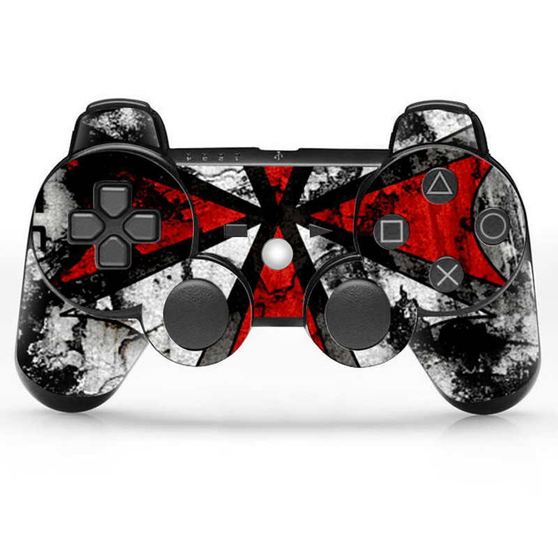Gaming Console Controller - 滑り止めのスキンステッカー,PS3コンソール用の保護ステッカー,ゲームアクセサリー2ピース/ロット