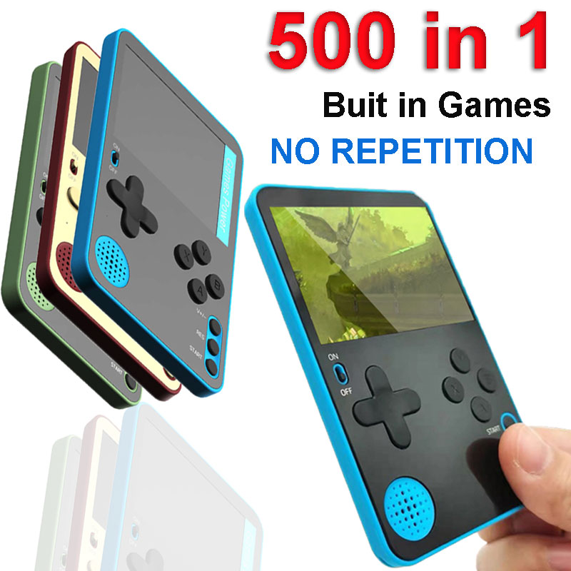 Gaming Console Youtube - ハンドヘルドゲームコンソール 500 クラシックゲーム LCD ポータブルレトロビデオミニゲームコンソール充電式子供と大人への素晴らしいギフト