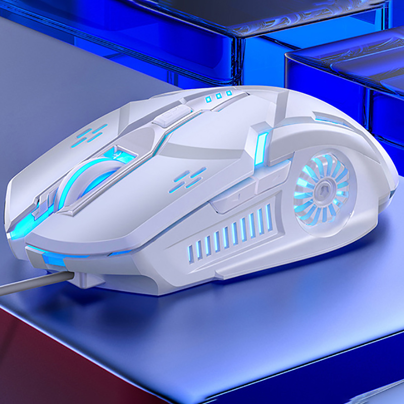 Gaming Console G5 - G5 ミュート有線ゲーミングマウス RGB バックライト機械式サイレントマウス 6 キー