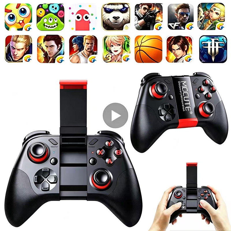 Gaming Console For Smart Tv - 携帯電話,Android,iOS,携帯電話用のゲームコントローラー,Bluetoothを備えたワイヤレスコントローラー