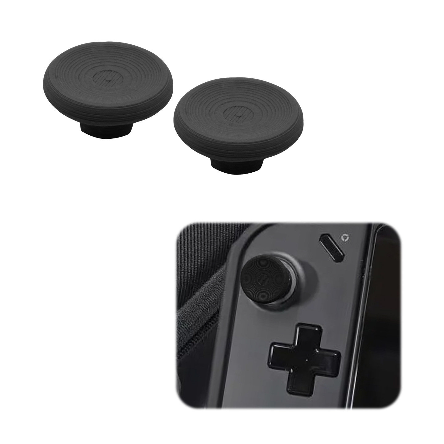 Gaming Console Joystick - Legion Go ゲームコンソール用ジョイスティックキャップ交換部品、緩み防止、強化、安定化、修理および改造部品
