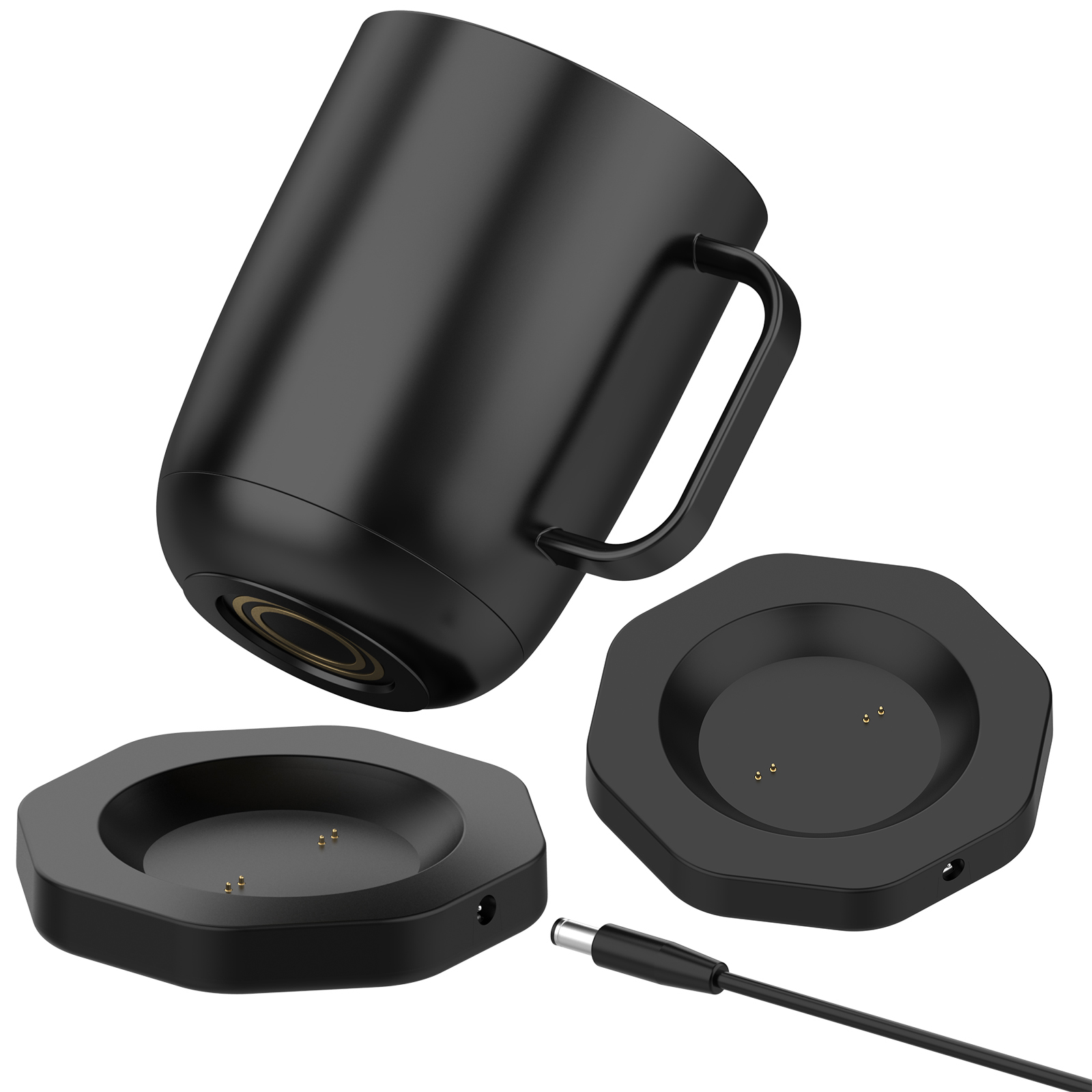 Controller Charging Dock - 加熱コースターマグ用電源コード、温度制御スマートマグカップ充電器 2/1