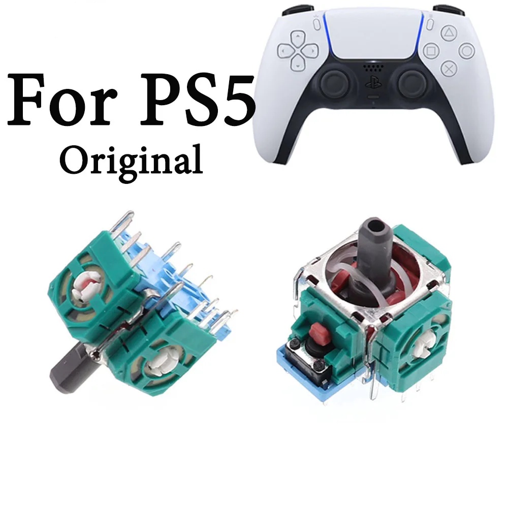 Sony Console Playstation 5 - オリジナル 10 個-50 個交換用 3D アナログジョイスティック