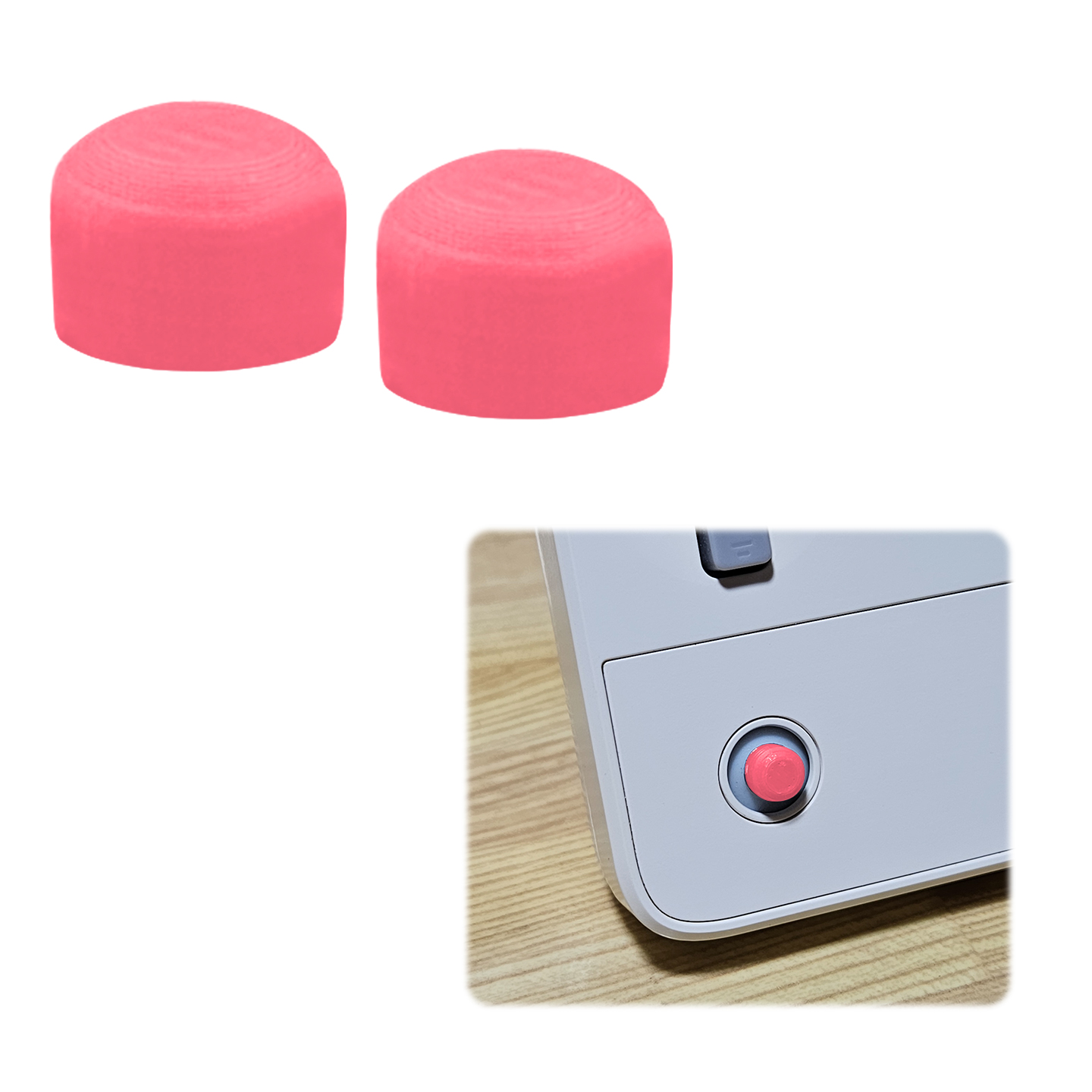 Gaming Console Joystick - (左)ジョイスティックキャップ交換部品 AYANEO Pocket DMG ゲームコンソール用ジョイスティックカバー修理および改造部品