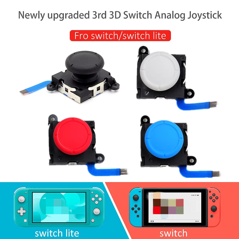 Gaming Console Controller - 1pc 3D アナログセンサースティックジョイスティック交換 Nintend スイッチ lite