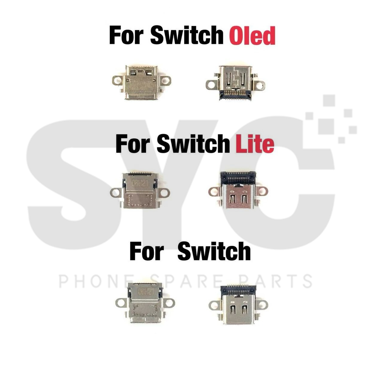 Nintendo Console Switch Oled - オリジナル USB 充電ポートドック Nintendo Switch NS