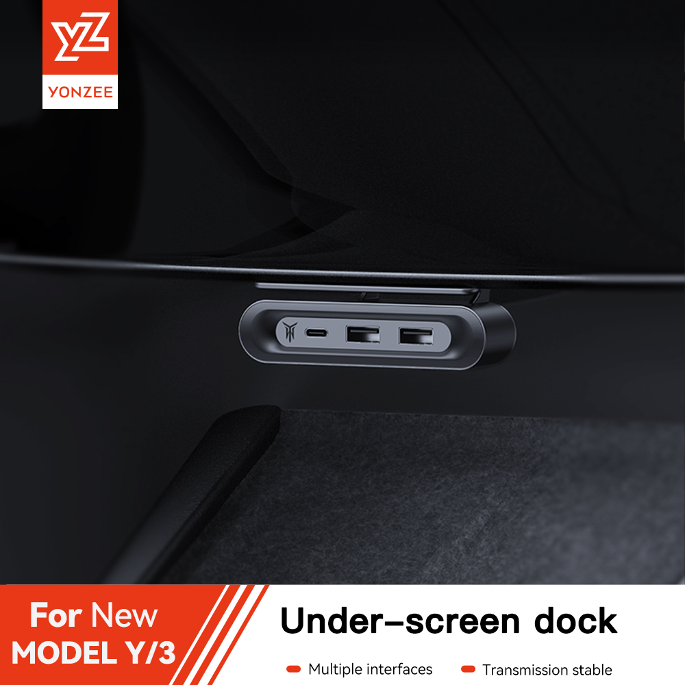 Controller Charging Dock - Yz-中央制御充電拡張ドック,USBハブアクセサリ,急速充電器,シャント,テスラモデル3,ハイランド,y 2024