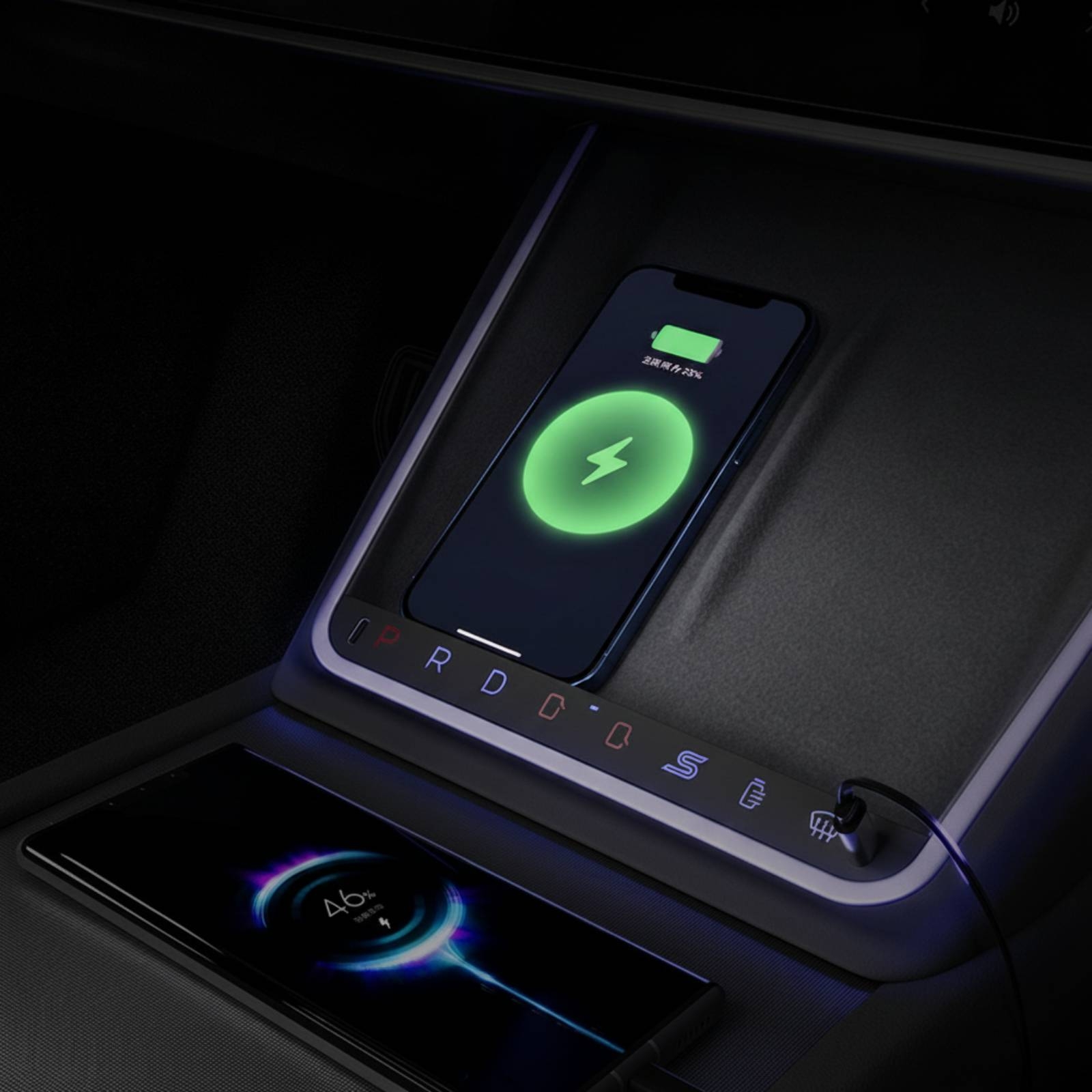 現代的な車載充電ステーション、ワイヤレス充電パネル、USB- - Controller Charging Dock のレビューと価格