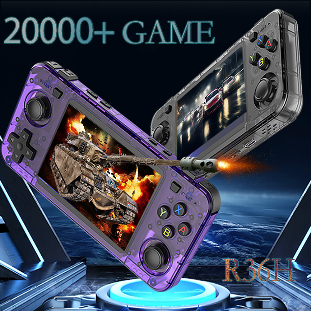 R36H ARKOS レトロ携帯ゲーム機 ポータブル 64G - Gaming Console Youtube のレビューと価格