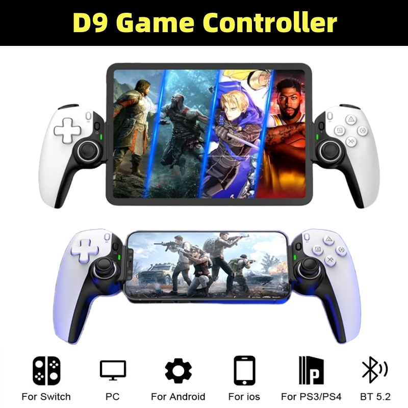 D9 タブレットコントローラーワイヤレスハンドルスイッチゲー - Gaming Console Ipad のレビューと価格
