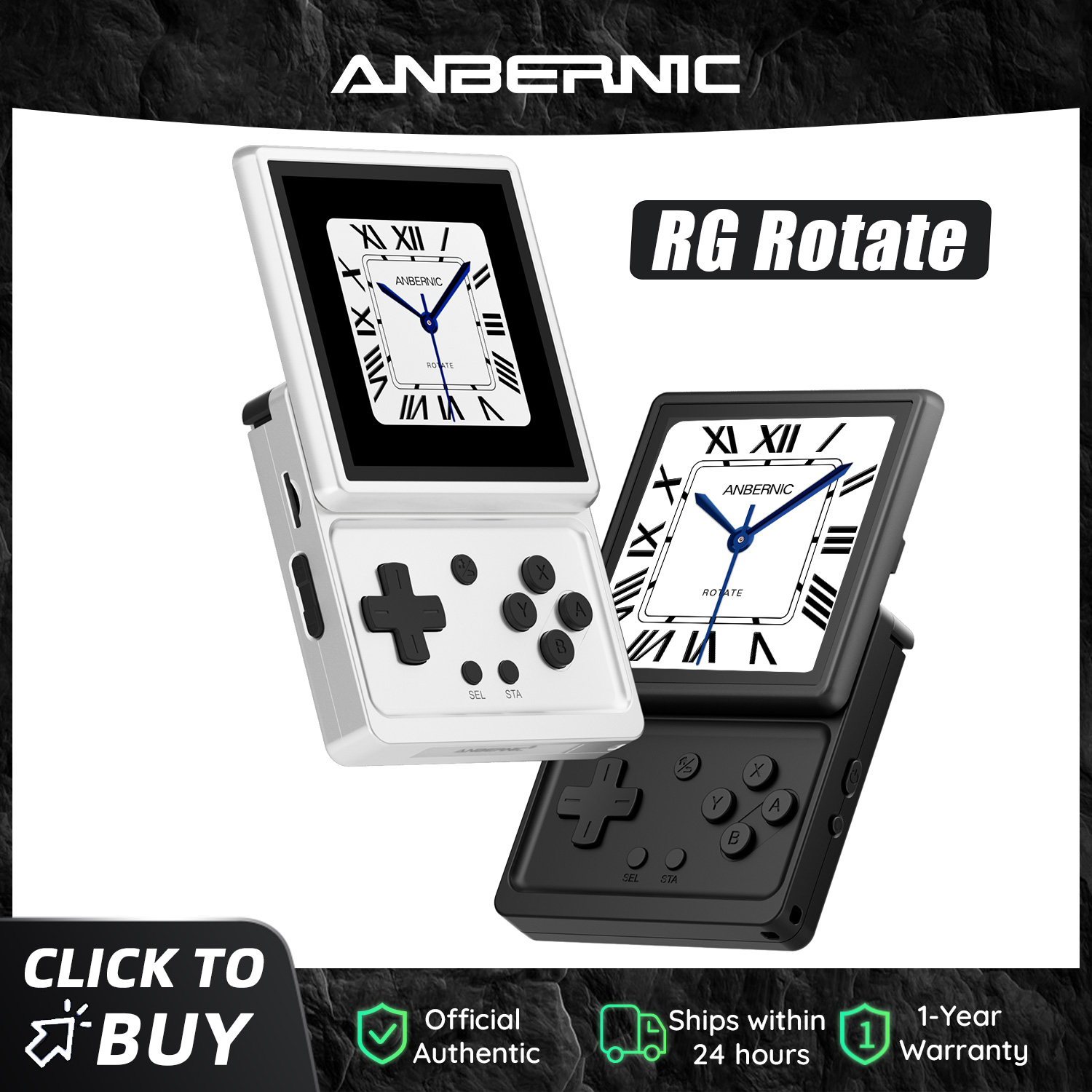 Anbernic RG Rotate レトロハンドヘルドゲー - Gaming Console Years のレビューと価格