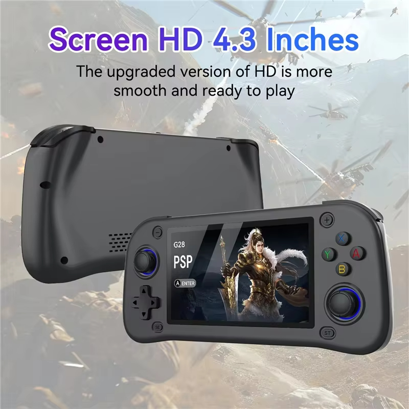 G28 4.3インチ レトロハンドヘルドゲームプレーヤー 内 - Gaming Console Youtube のレビューと価格