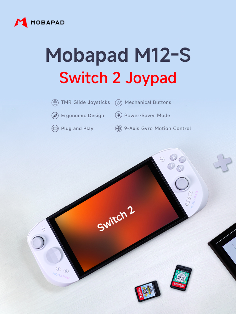 MOBAPAD M12 S Joyconゲームコントローラー - Gaming Console Bluetooth のレビューと価格
