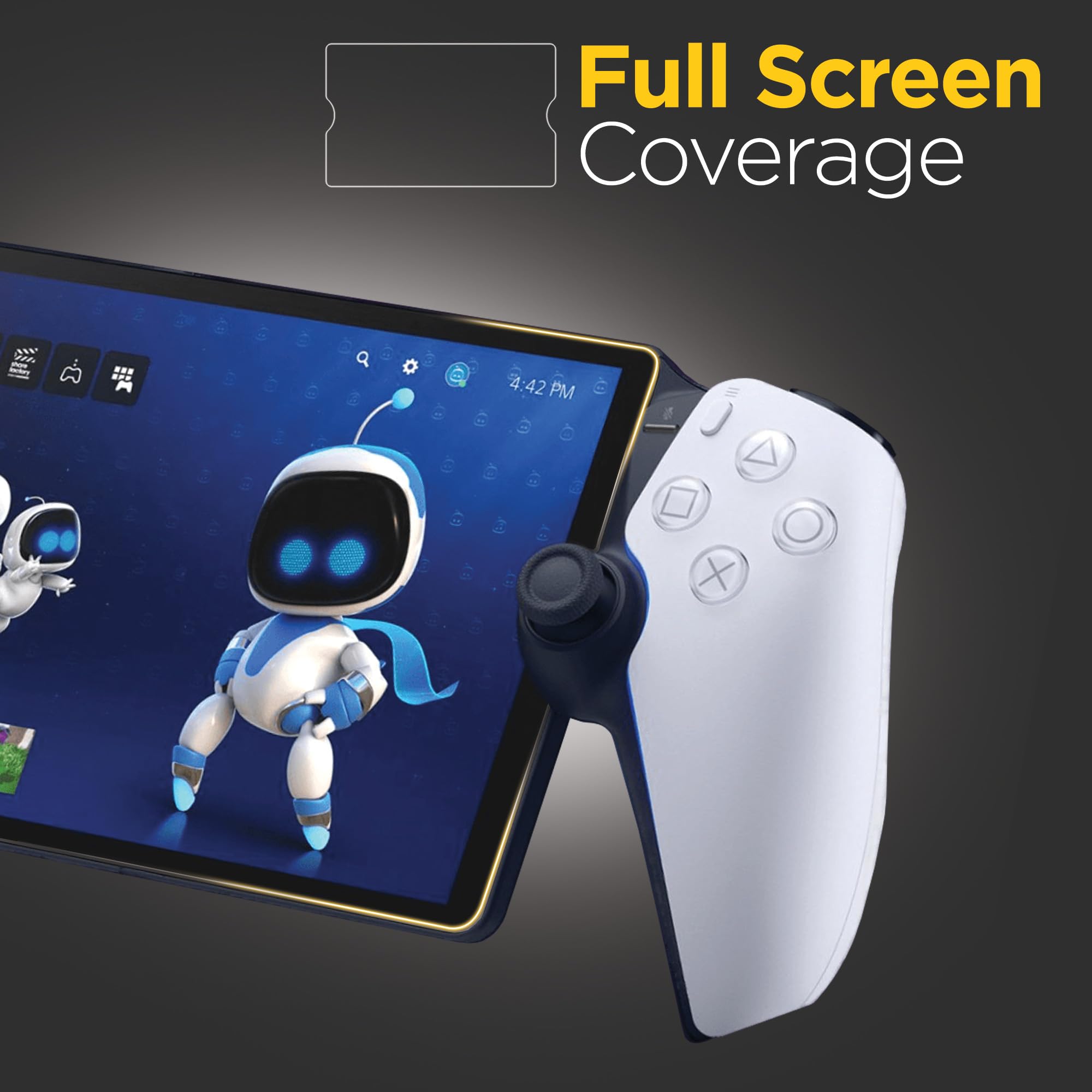 スクリーンプロテクター強化ガラスプレイステーションポータルリ - Gaming Console Portable のレビューと価格