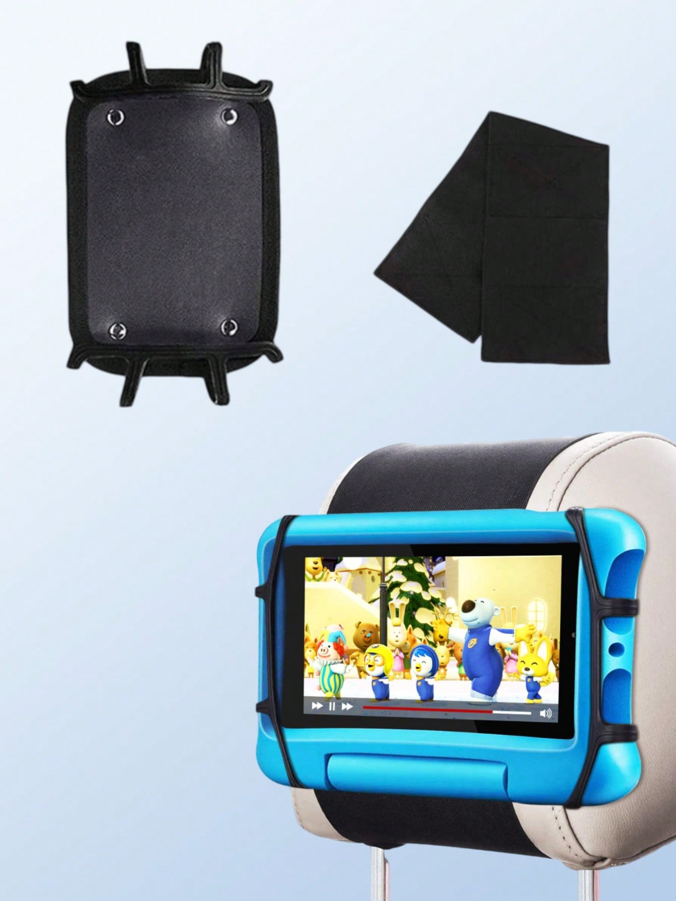 車用ヘッドレストタブレットホルダー – 360 °   回転 - Gaming Console Ipad のレビューと価格