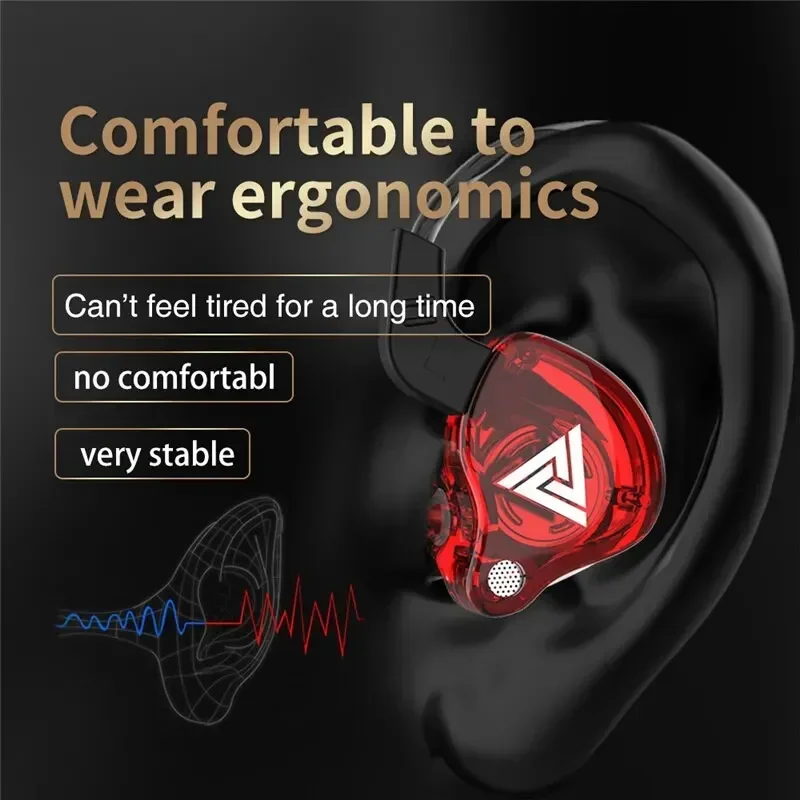 オリジナル QKZ AK6 銅ドライバー HiFi 有線イヤ - Gaming Headset Wired のレビューと価格