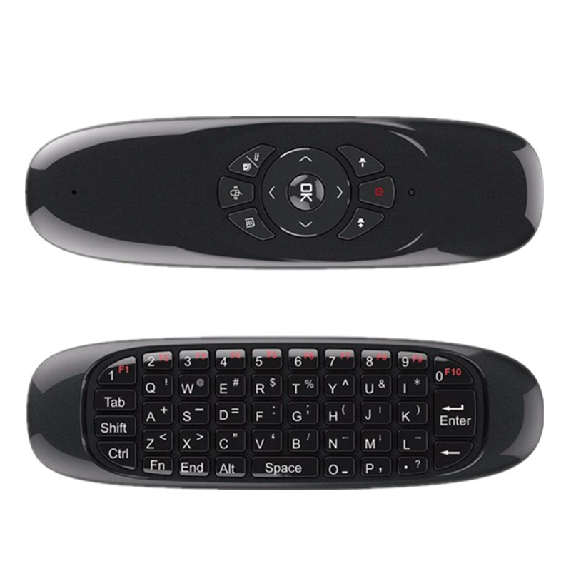 C120 フライエアマウス ワイヤレスキーボード 英語音声  - Gaming Console For Smart Tv のレビューと価格