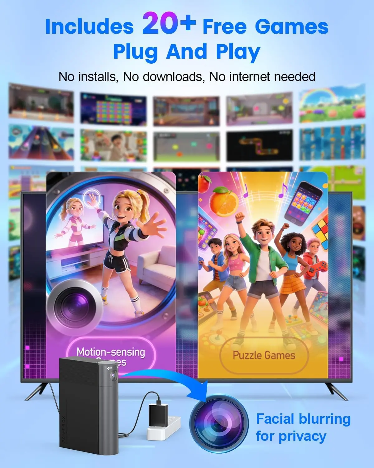 子供と家族向けARモーションゲーミングコンソール - 室内で - Gaming Console Years のレビューと価格