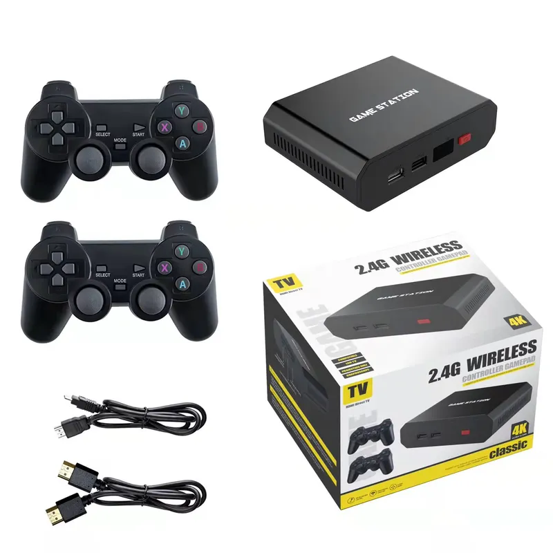 M8plus HDビデオゲームコンソールボックス 2.4Gデ - Gaming Console Controller のレビューと価格