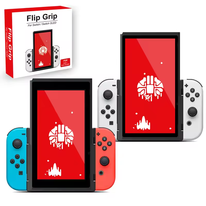 ポートレート垂直ブラケットグリップフリップ NS スイッチ/ - Gaming Console Controller のレビューと価格