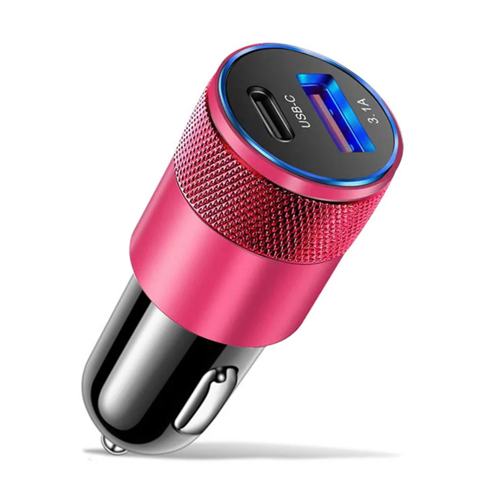 黒USB-Cカーチャージャー、急速充電ドック、PD、QC U - Controller Charging Dock のレビューと価格