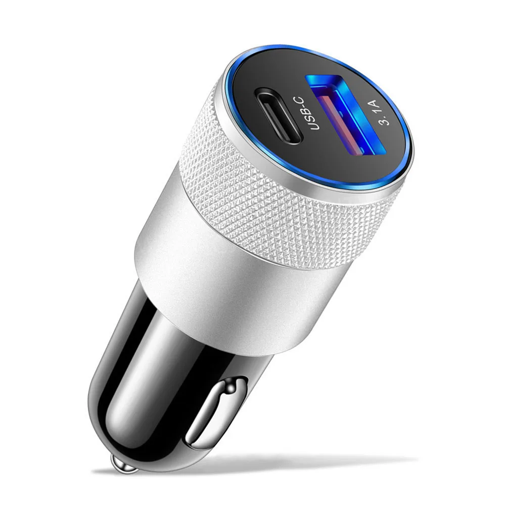 黒USB-Cカーチャージャー、急速充電ドック、PD、QC U - Controller Charging Dock のレビューと価格