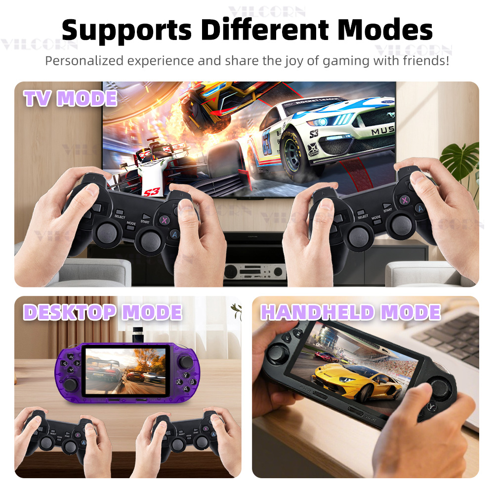 VILCORN SF3000 HD ハンドヘルドゲームコンソ - Gaming Console Youtube のレビューと価格