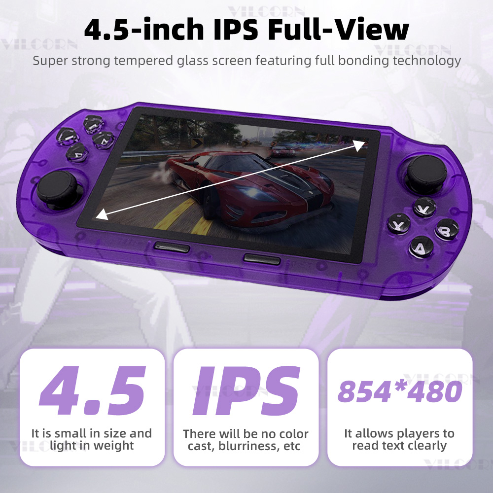 VILCORN SF3000 HD ハンドヘルドゲームコンソ - Gaming Console Youtube のレビューと価格