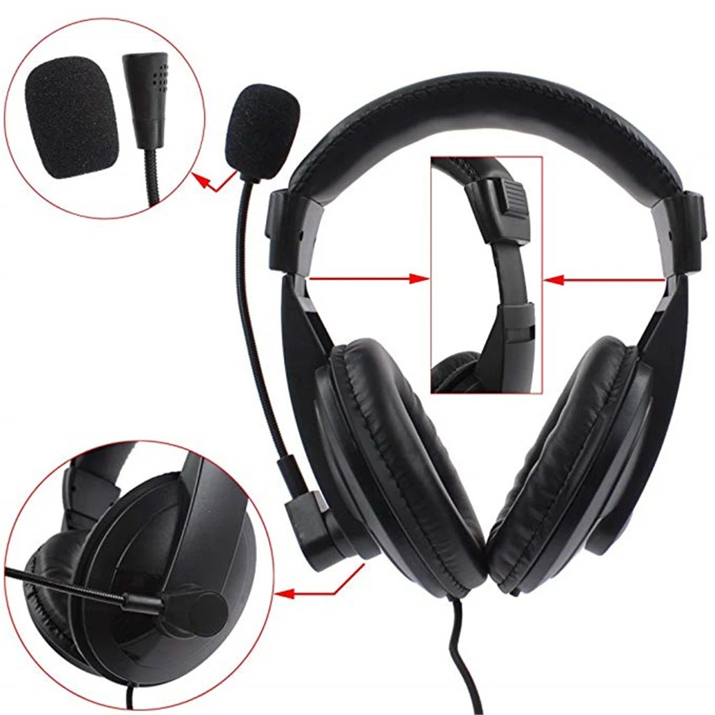 ノイズキャンセルオーバーヘッドフォン、マイク付き、プロのゲー - Gaming Headset Wired のレビューと価格