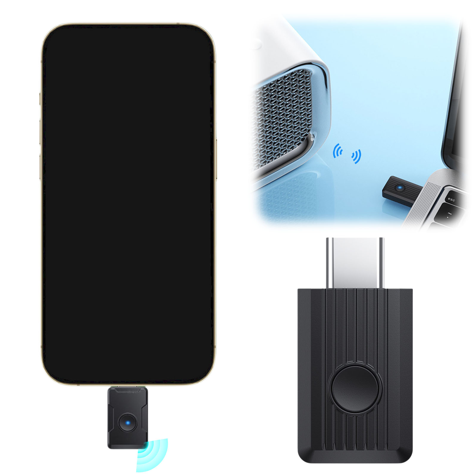 Bluetooth 対応 6.0 Type-C USB ドン - Gaming Console Bluetooth のレビューと価格