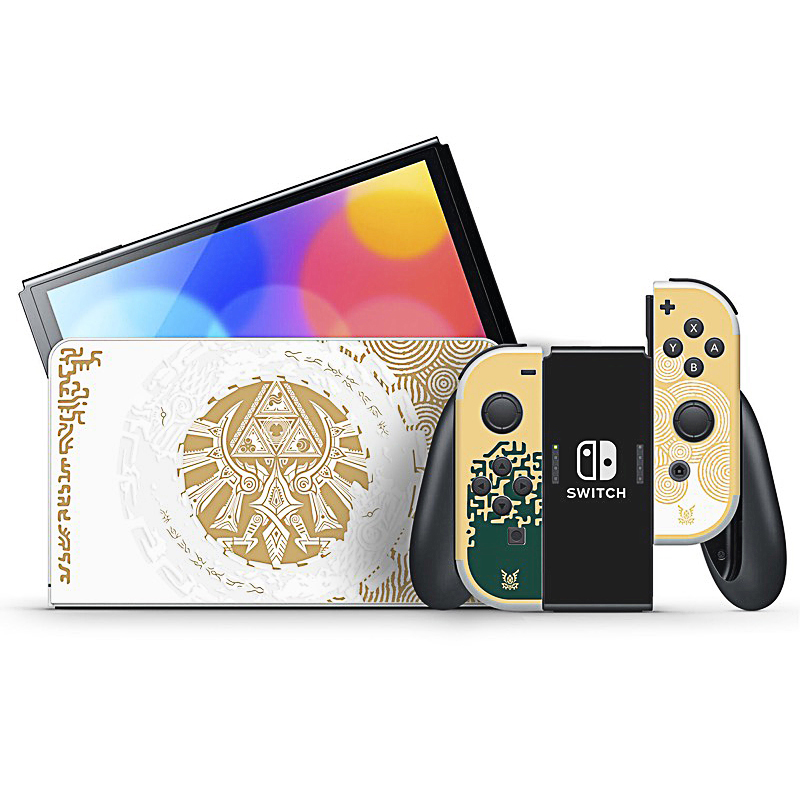 ゼルダの王国の涙限定コンソールスキンステッカー Ninten - Nintendo Console Switch Oled のレビューと価格