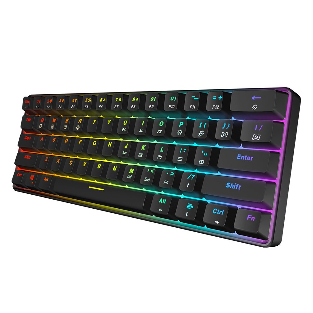 SKYLOONG GK61 ミニポータブル 60% ゲーマー - Gaming Console Ipad のレビューと価格