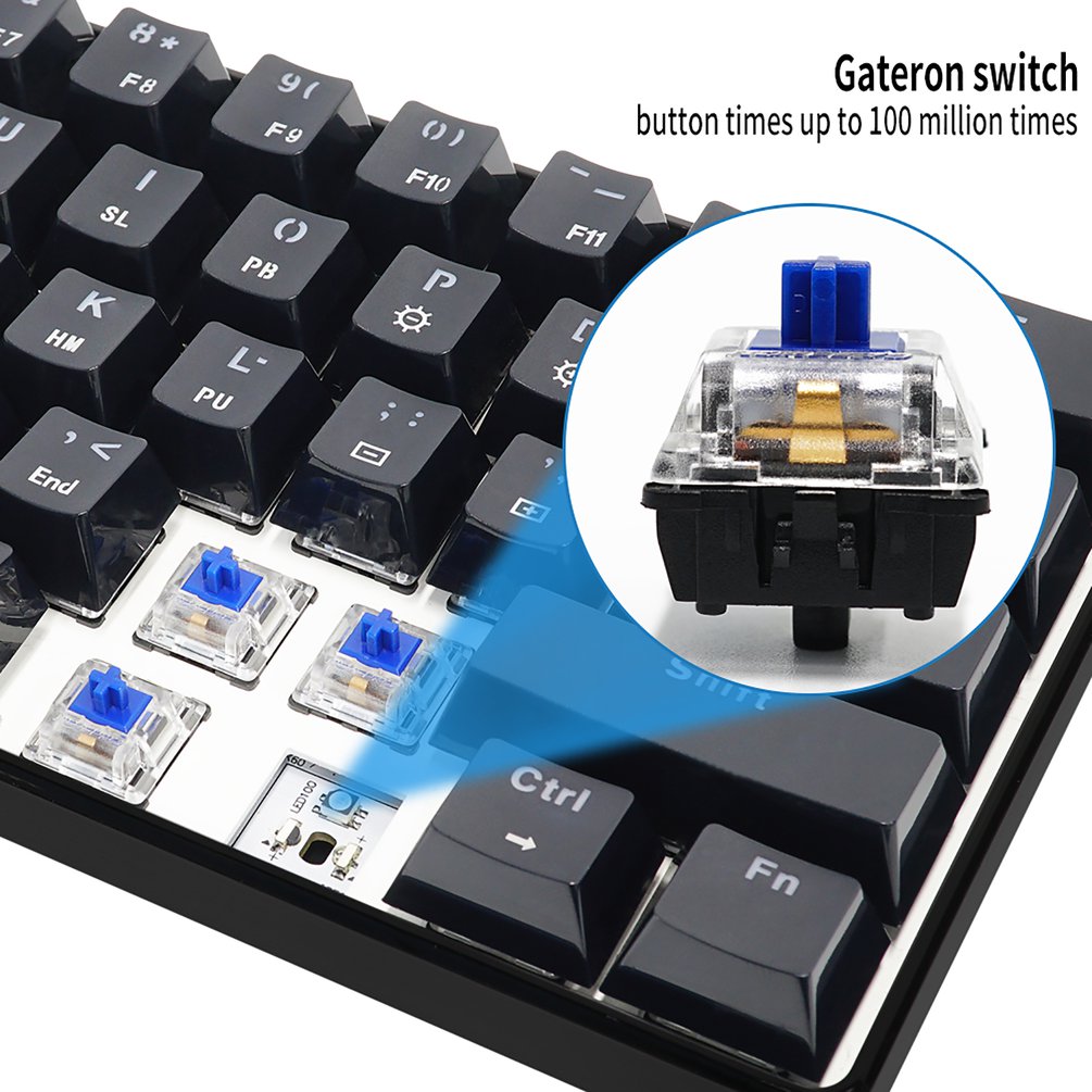 SKYLOONG GK61 ミニポータブル 60% ゲーマー - Gaming Console Ipad のレビューと価格