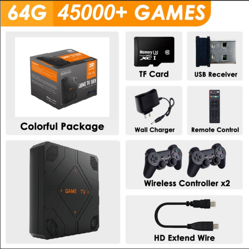Ampown V5 レトロゲームコンソール デュアルシステム - Gaming Console Years のレビューと価格