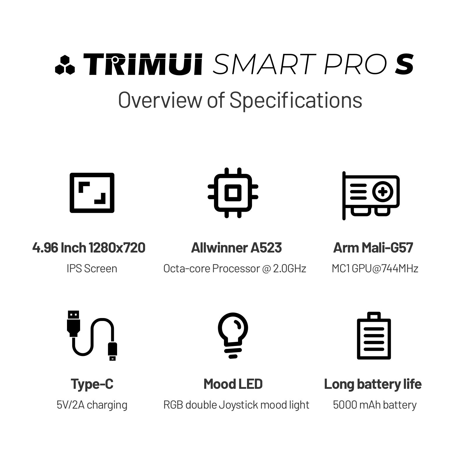TRIMUI SMART PRO S 携帯型ゲーム機 4.9 - Gaming Console Youtube のレビューと価格