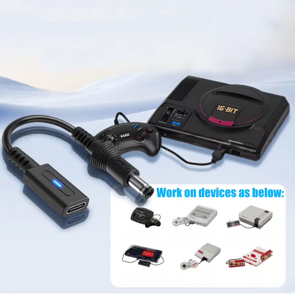 SFC NES NEWFC用電源ケーブル PD Type C - Gaming Console Controller のレビューと価格