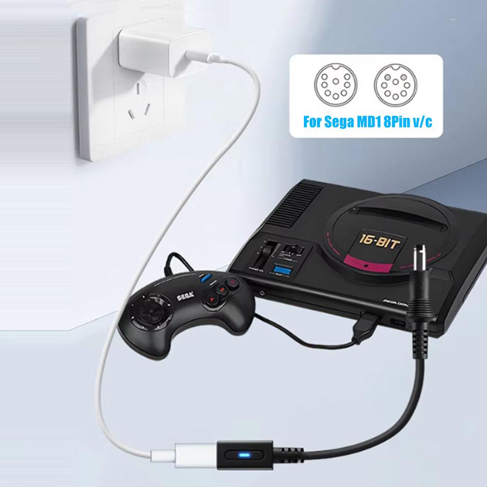 SFC NES NEWFC用電源ケーブル PD Type C - Gaming Console Controller のレビューと価格