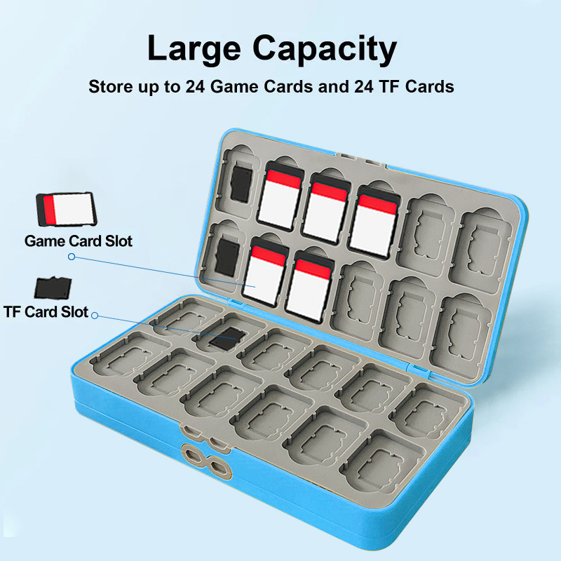 Switch1/2 Lite/OLED用のゲームカード収納ボ - Nintendo Console Switch Oled のレビューと価格
